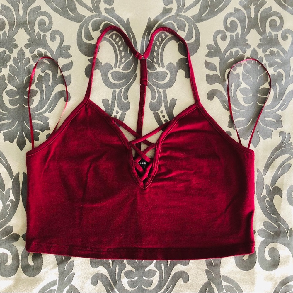 T-Back Cropped Tank - Picture 6 of 8